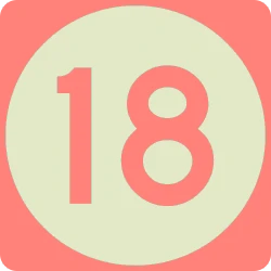 18+